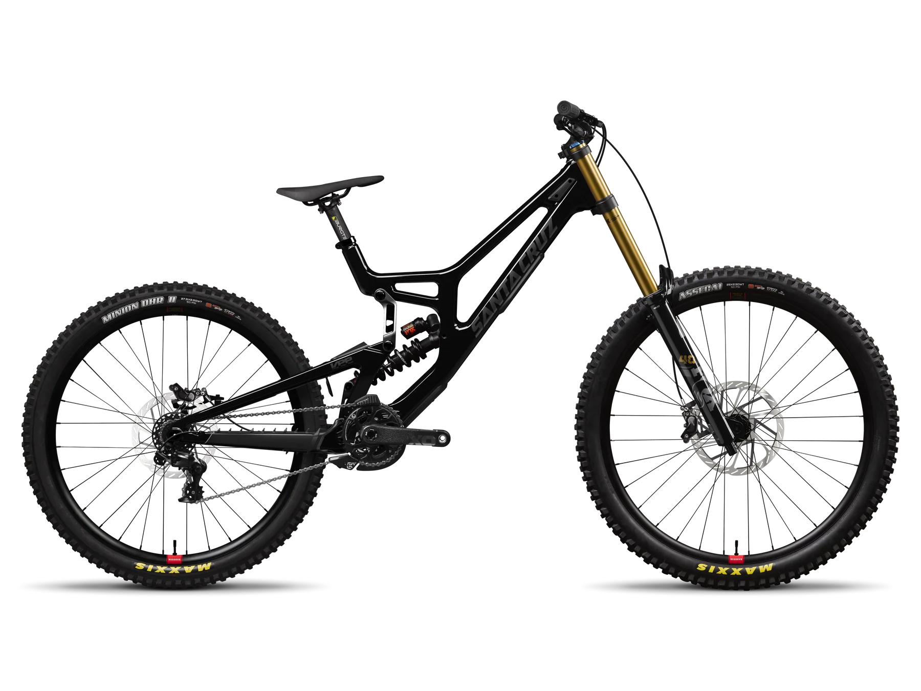Santa Cruz V10 Gloss Black Sparkle – Mountain Bike Supply