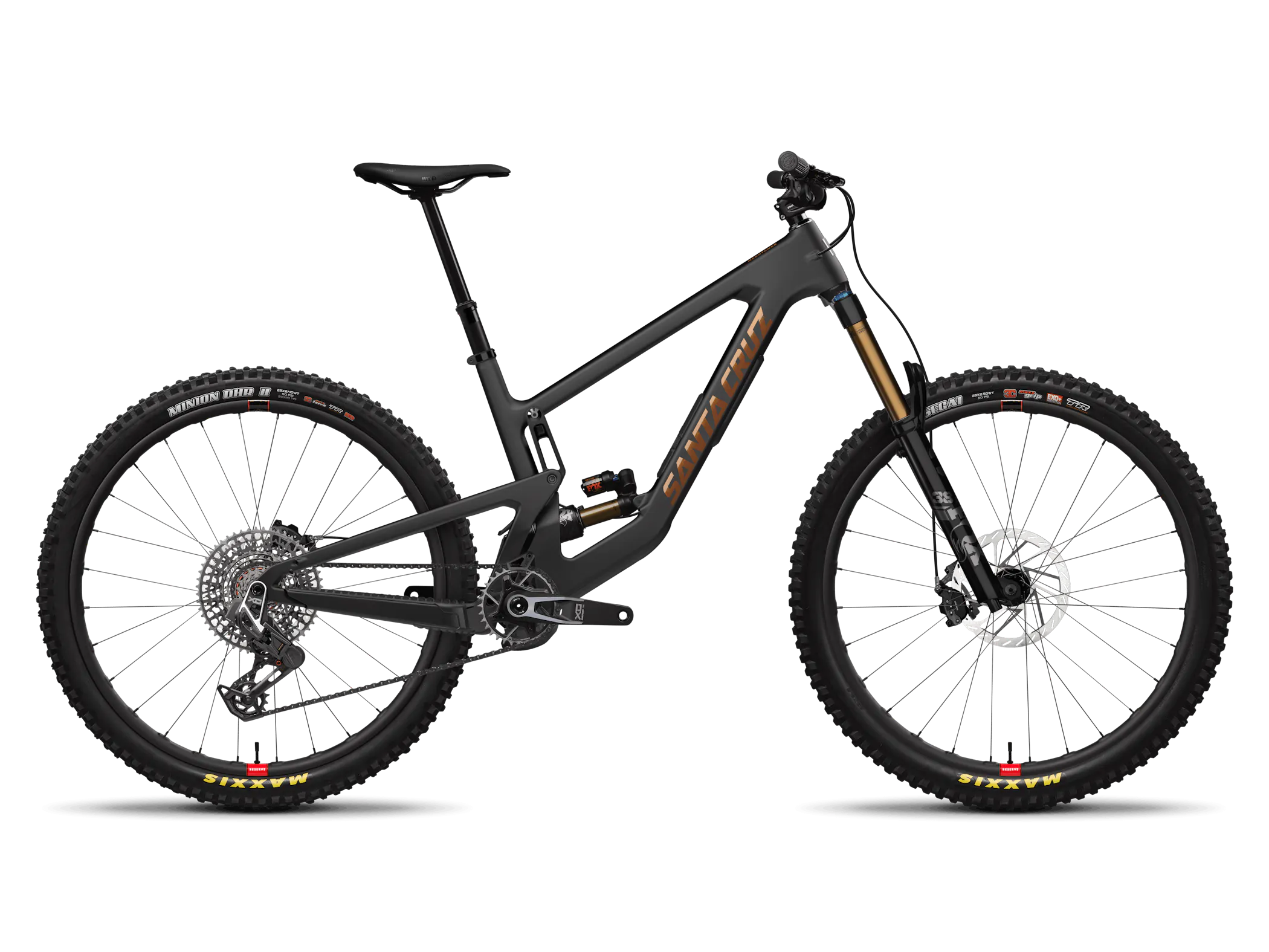 Santa Cruz Megatower Matte Black – Mountain Bike Supply