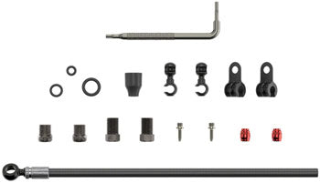 SRAM Disc Brake Hose Kit Black Banjo 2000mm
